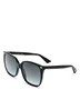 Квадратные солнцезащитные очки, 57 мм Gucci, цвет Black 6761809