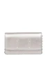 Maison Margiela кошелек с цепочным ремешком Four Stitches, серебристый 15726513