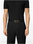 Versace ремень с декором Greca, черный 15742994