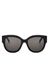 Квадратные солнцезащитные очки, 56 мм Saint Laurent, цвет Black 6764922
