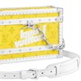 LOUIS VUITTON Желтая кожаная сумка-кроссбод 27972649