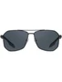 Prada Eyewear солнцезащитные очки-пилоты Linea Rossa, черный 15671055