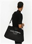 Дорожная сумка с логотипом DOLCE & GABBANA, черный 25850126