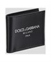 Складной кожаный кошелек с логотипом Dolce & Gabbana, черный 12396076