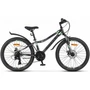 Подростковый велосипед 24" Stels Turbo 410 MD Z010 (рама 12) Черный/зеленый 2025 (М) 5201420