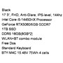 17.3" Ноутбук MSI Katana 17 HX B14WFK-218XRU черный 5629077