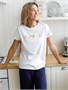 Футболка из 100% хлопка с авторским принтом D49.092
