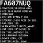16" Ноутбук ASUS TUF Gaming A16 FA607NUQ-RL032 серый 5655868