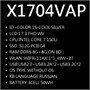 17.3" Ноутбук ASUS Vivobook 17 X1704VA-AU1106 серебристый 5643901