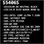14" Ноутбук ASUS Vivobook S 14 OLED S5406SA-QD201 черный 5491779