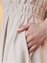 Платье из плотного лиоцелла с поясом на резинке D22.244