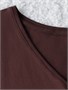Футболка с V-вырезом и цельнокроеным рукавом из премиального хлопка D49.100