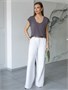 Футболка с цельнокроеным рукавом из премиального хлопка с эластаном D49.170