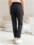 Брюки из эластичного футера D44.143