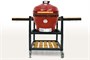Керамический гриль-барбекю CFG CHEF, 61 см/24 дюйма (красный) 628077105