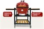 Керамический гриль-барбекю CFG CHEF, 61 см/24 дюйма (красный) 628077105
