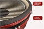 Керамический гриль-барбекю CFG CHEF, 61 см/24 дюйма (красный) 628077105