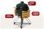 Керамический гриль Start Grill PRO, 61 см / 24 дюйма (зеленый) 624172692
