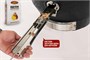 Керамический гриль-барбекю черный 24 дюйма / 61 см CFG CHEF в комплекте с модулем для гриля со столиками 631932533