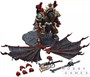 Фигурка JoyToy. Warhammer 40,000: World Eaters Angron, Daemon Primarch of Khorne 190420