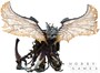 Фигурка JoyToy. Warhammer 40,000: Mortarion, Daemon Primarch of Nurgle with Ancient weapons The Lantern and Silence 756569