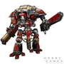 Фигурка JoyToy. Warhammer 40,000: Imperial Knights House Raven Knight Errant 756588
