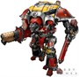 Фигурка JoyToy. Warhammer 40,000: Imperial Knights House Raven Knight Errant 756588