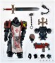 Фигурка JoyToy. Warhammer 40,000: Black Templars Sword Brethren Brother Lombast 100121