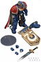 Фигурка JoyToy. Space Marine 2: Ultramarines Victrix Honour Guard with Storm Shield And Power Sword 192672