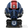 Фигурка JoyToy. Space Marine 2: Ultramarines Lieutenant Titus' MKX Helmet & Display Stand 756571