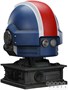 Фигурка JoyToy. Space Marine 2: Ultramarines Lieutenant Titus' MKX Helmet & Display Stand 756571