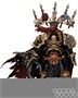 Фигурка JoyToy. Warhammer 40,000: Black Legion Abaddon the Despoiler with Drach'nyen and the Talon of Horus 756568