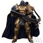 Фигурка JoyToy. Warhammer Age of Sigmar: Stormcast Eternals The Blacktalons Shakana Goldenblade 190414