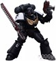 Фигурка JoyToy. Warhammer 40,000: Black Templars Outriders. Brother Valtus 183307
