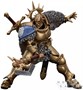 Фигурка JoyToy. Warhammer Age of Sigmar: Stormcast Eternals The Blacktalons Hendrick, The Silver Wolf 190412