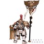 Фигурка JoyToy. Warhammer 40,000: Adeptus Custodes. Solar Watch Vexilus Praetor 141550