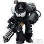 Фигурка JoyToy. Warhammer 40,000: Raven Guard Terminator 3 with Power Fist and Assault Cannon 756584