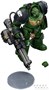 Фигурка JoyToy. Warhammer 40,000: Salamanders Terminator 3 with Power Fist and Assault Cannon 756589