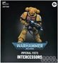 Фигурка JoyToy. Warhammer 40,000: Imperial Fists Intercessors 125140