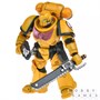 Фигурка JoyToy. Warhammer 40,000: Imperial Fists Intercessors 125140