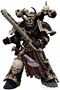 Фигурка JoyToy. Warhammer 40,000: Black Legion. Chosen with сombi-melta and сhainsword 183304