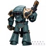 Фигурка JoyToy. Warhammer 30,000: Sons of Horus Tartaros Terminator Squad Sergeant with Volkite Charger and Power Sword 148200