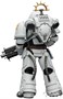 Фигурка JoyToy. Space Marine 2: Game Edition White Scars Heavy Intercessor with Heavy Bolt Rifle and Bolt Pistol 756581
