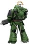 Фигурка JoyToy. Space Marine 2: Game Edition Salamanders Heavy Intercessor with Heavy Bolt Rifle and Bolt Pistol 756579