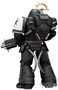 Фигурка JoyToy. Space Marine 2: Game Edition Black Templars Heavy Intercessor with Heavy Bolt Rifle and Bolt Pistol 756586