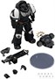 Фигурка JoyToy. Space Marine 2: Game Edition Black Templars Heavy Intercessor with Heavy Bolt Rifle and Bolt Pistol 756586