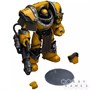 Фигурка JoyToy. Warhammer 30,000: Imperial Fists Legion Cataphractii Terminator Squad Legion with Heavy Flamer 141552