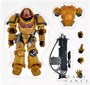 Фигурка JoyToy. Warhammer 40,000: Imperial Fists Heavy Intercessor Rogfried Pertanal 100140