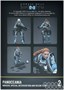 Фигурка JoyToy. Infinity: PanOceania Nokken, Special Intervention and Recon Team #2Woman 102390
