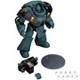 Фигурка JoyToy. Warhammer 30,000: Sons of Horus Tartaros Terminator Squad Terminator with Combi-Bolter and Chainfist 148198